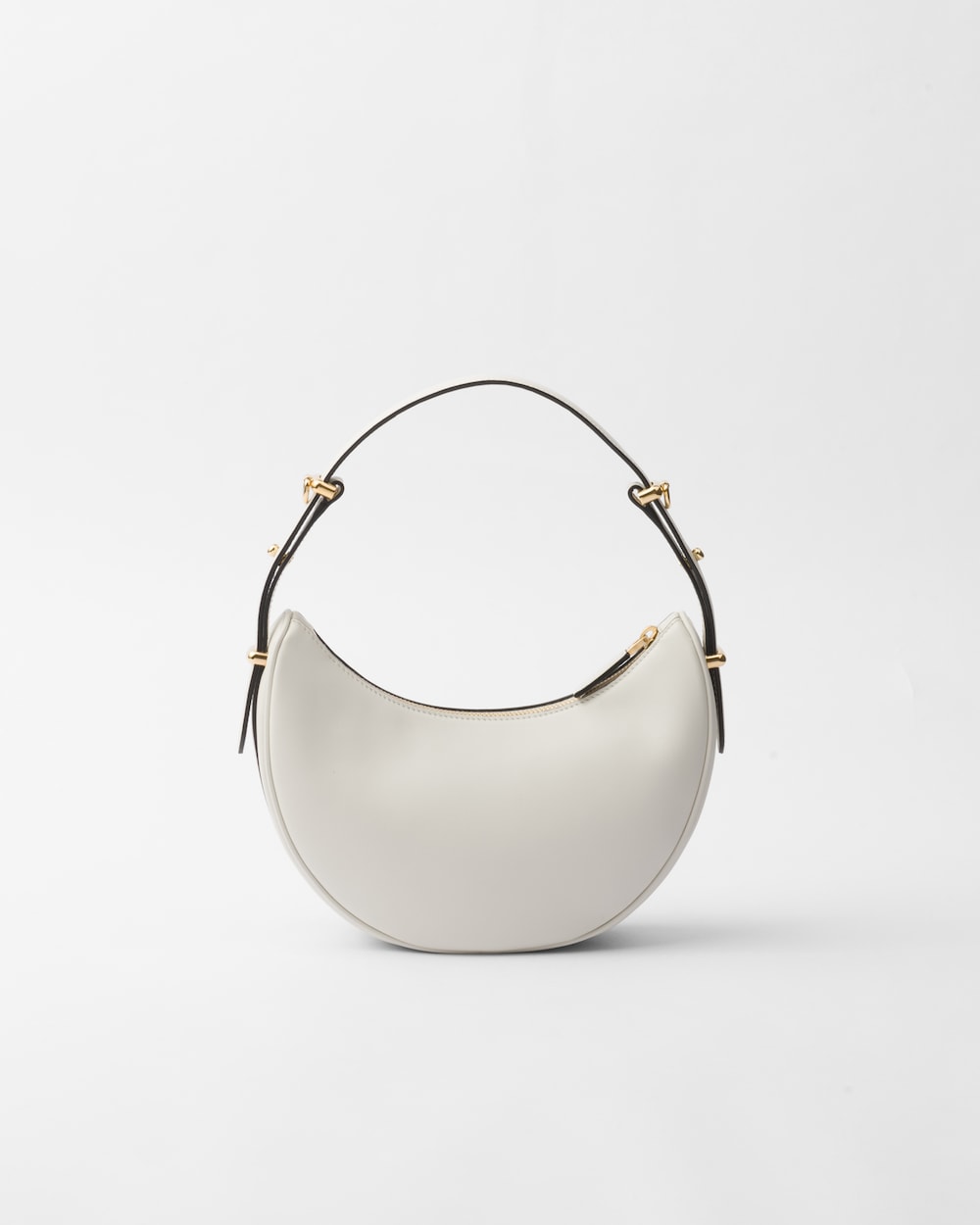 Replicate Prada Arqué Small Leather Shoulder Bag(1:1 replica)