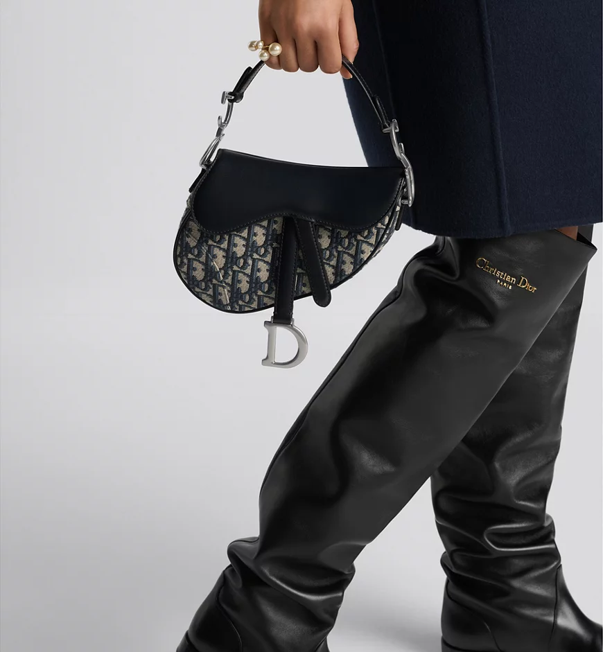 Replicate Dior Mini Saddle Bag with Strap(1:1 replica)