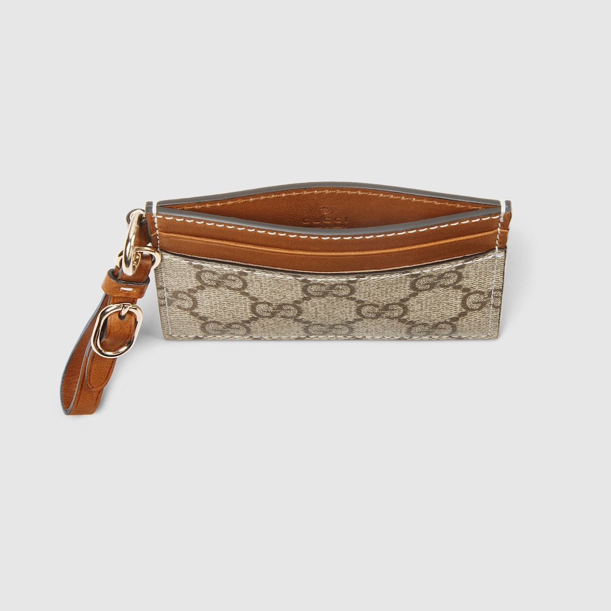 Replicate GG Emblem Card Case With Strap(1:1 replica)