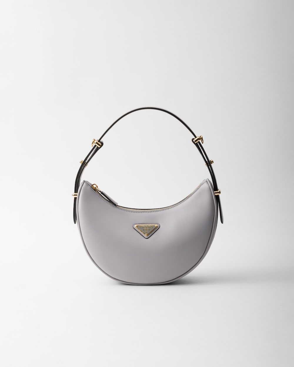 Replicate Prada Arqué Small Leather Shoulder Bag(1:1 replica)