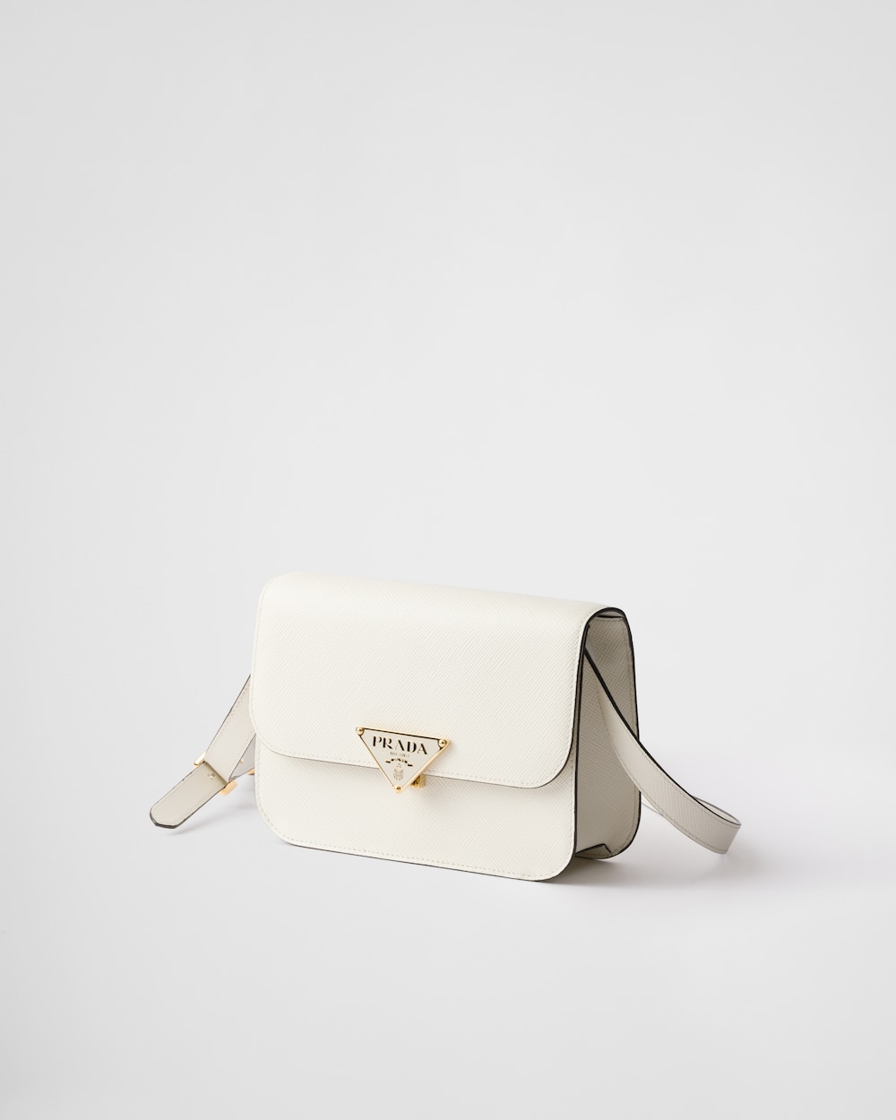 Replicate Saffiano Leather Flap Shoulder Bag(1:1 replica)