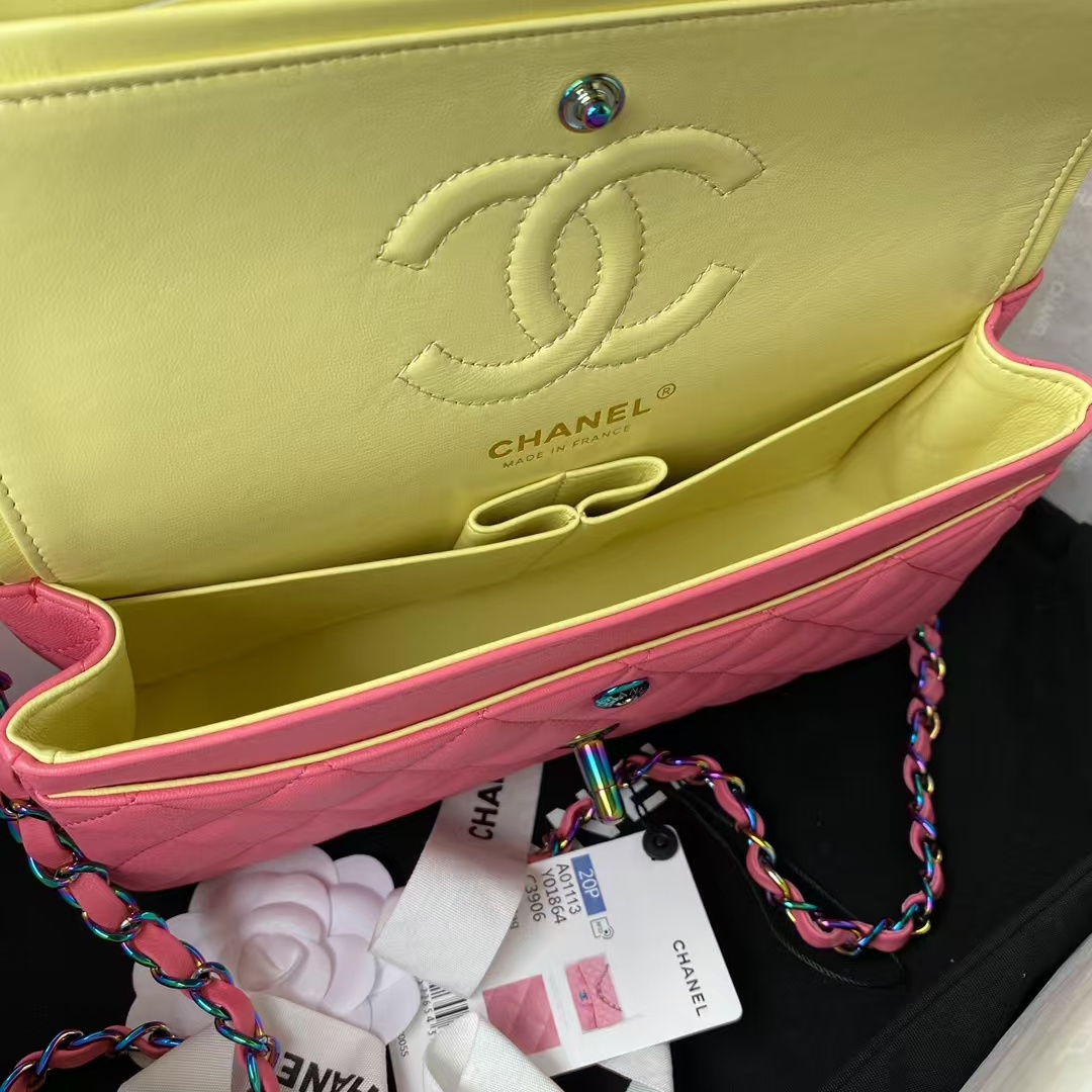 Replicate Chanel Small Classic Handbag Gradient Metal(1:1 replica)