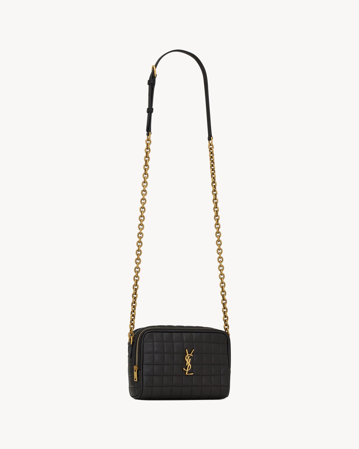 Replicate YSL Cassandre Matelassé Carré Camera Bag in Lambskin(1:1 replica)