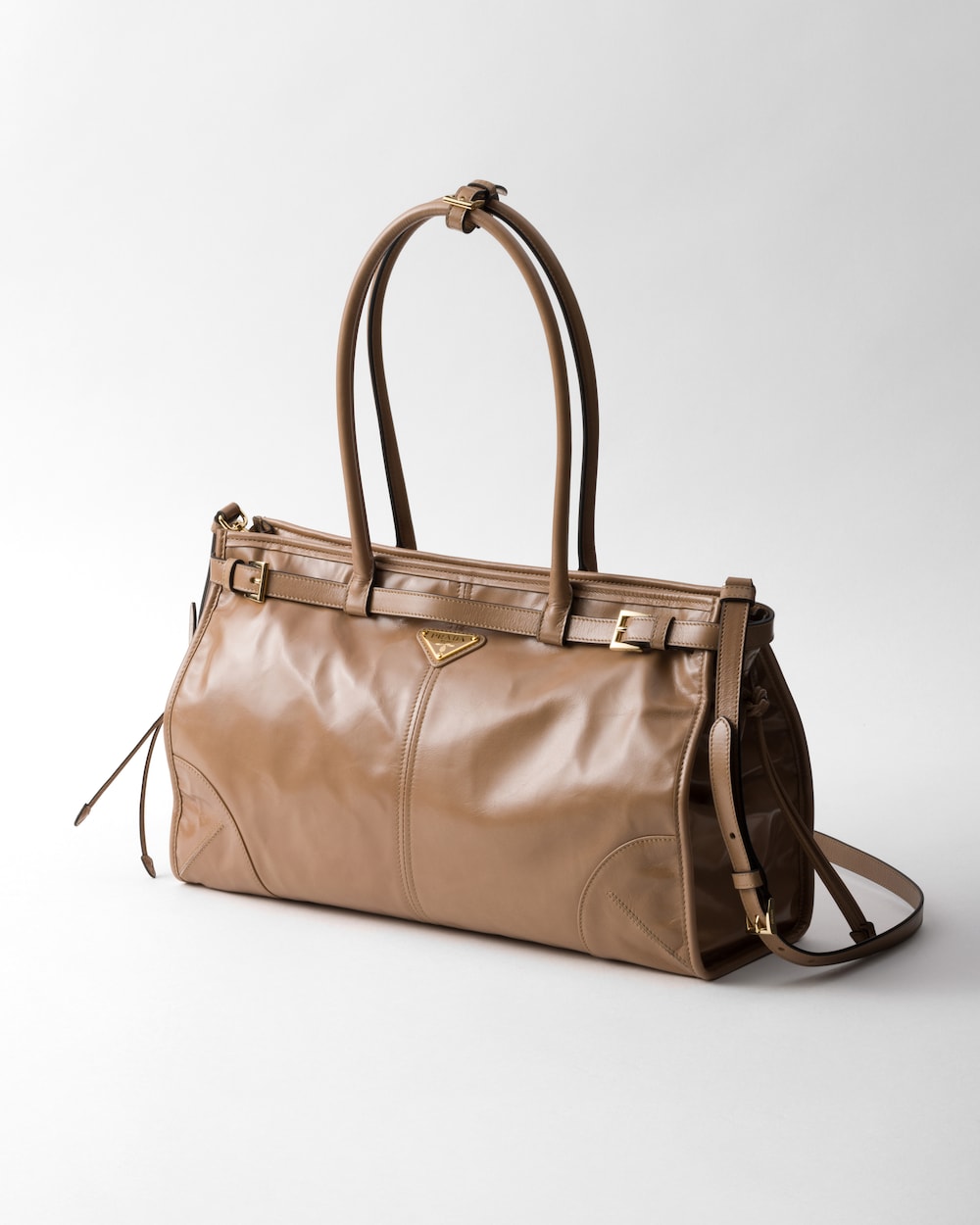 Replicate Prada Bonnie Large Leather Handbag(1:1 replica)