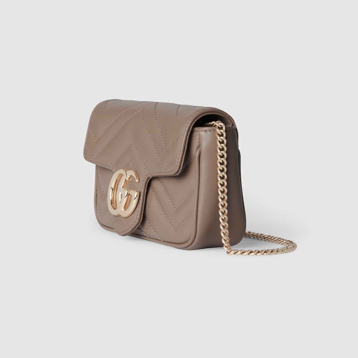 Replicate GG Marmont Leather Super Mini Bag(1:1 replica)
