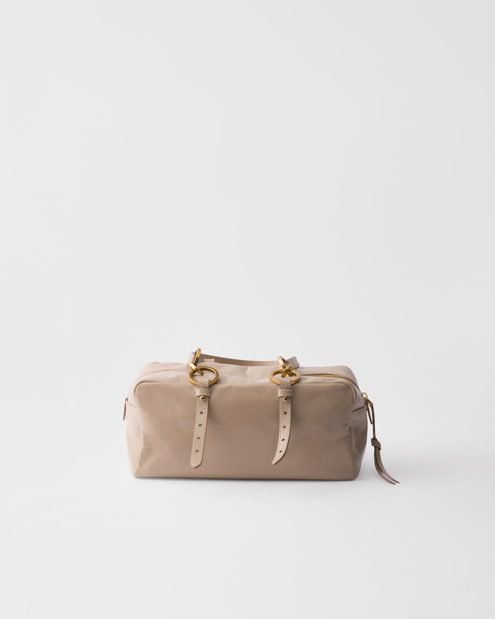Replicate Prada Dangle Medium Leather Top-Handle Bag(1:1 replica)