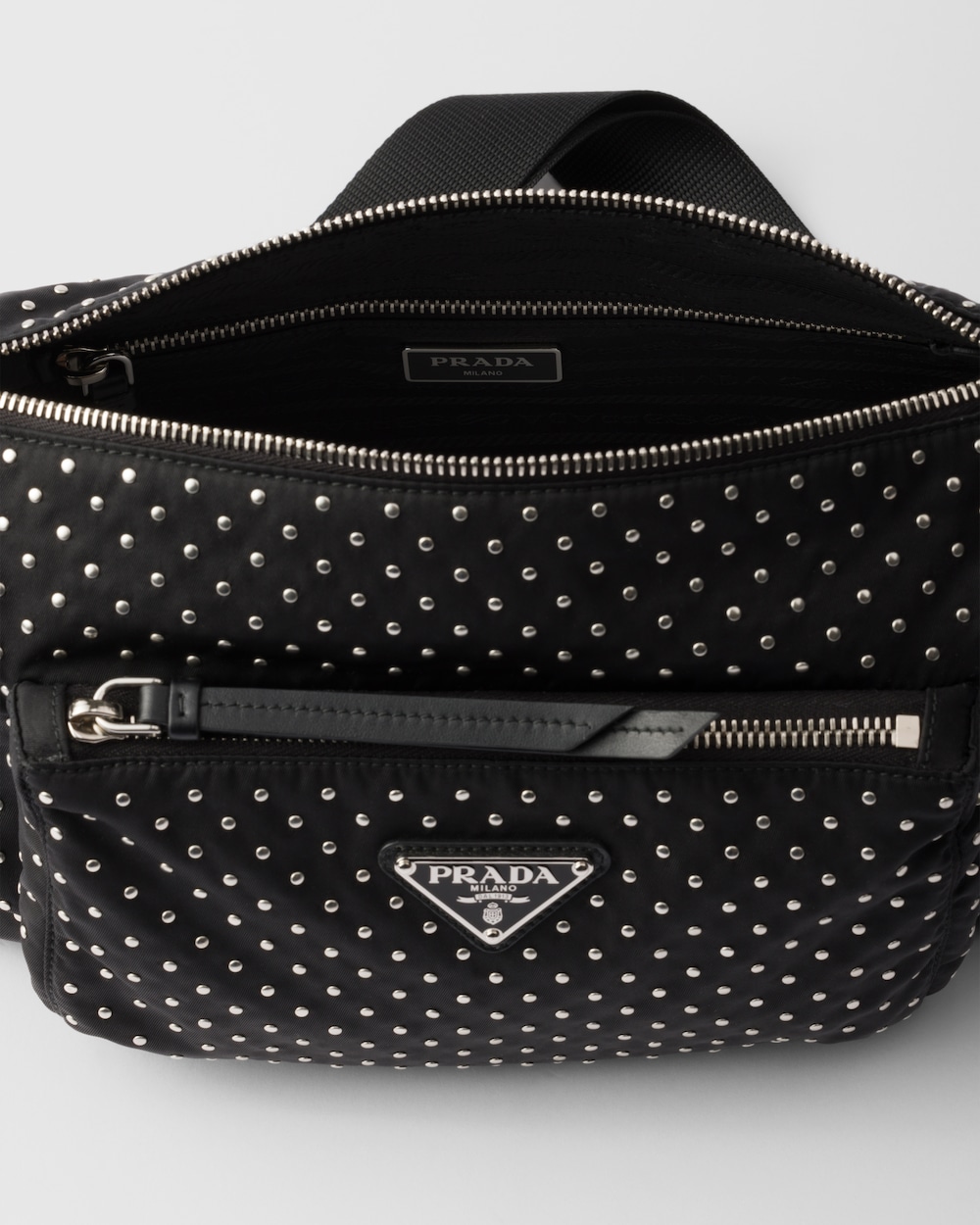 Replicate Re-Nylon Bag With Studs(1:1 replica)