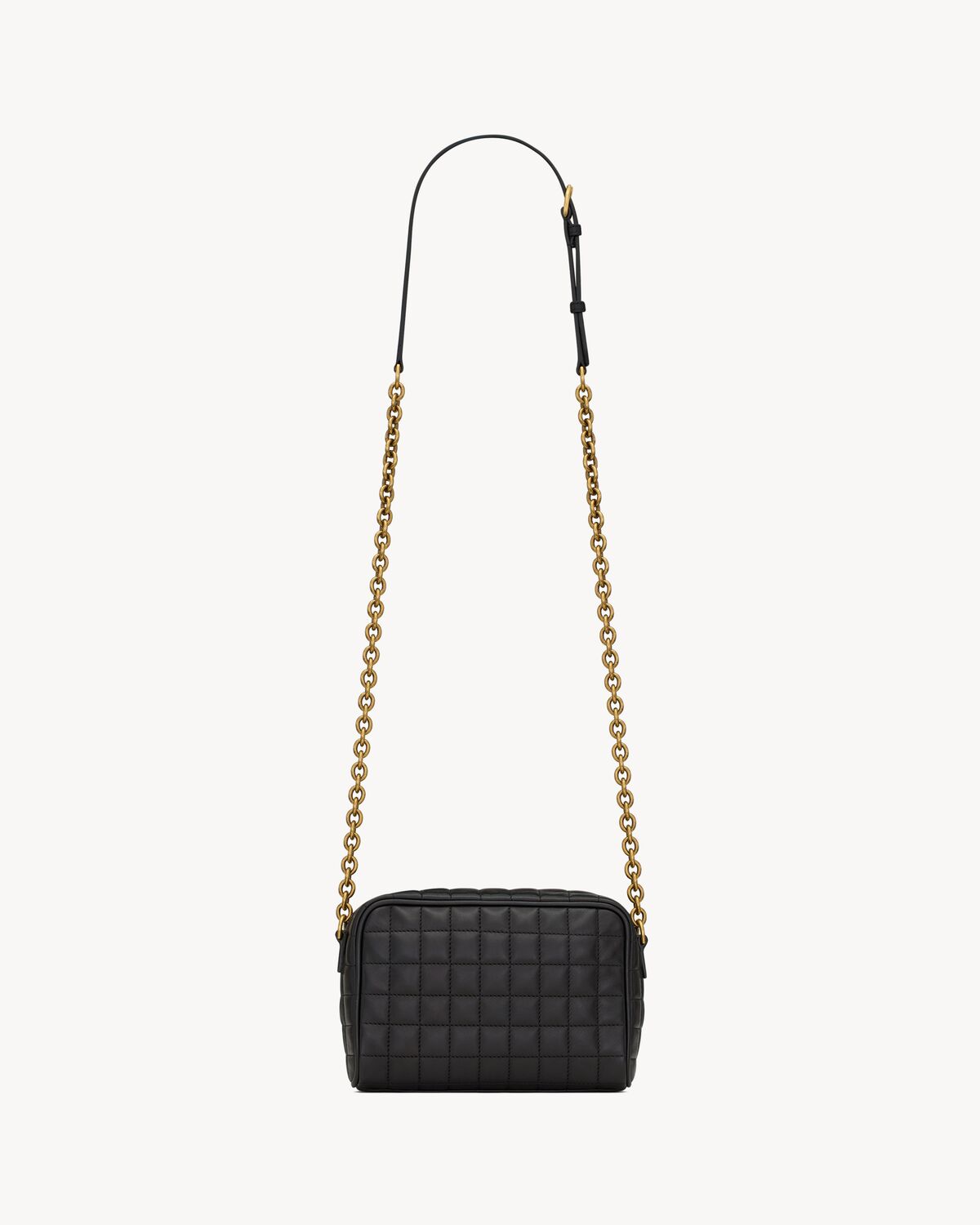 Replicate YSL Cassandre Matelassé Carré Camera Bag in Lambskin(1:1 replica)