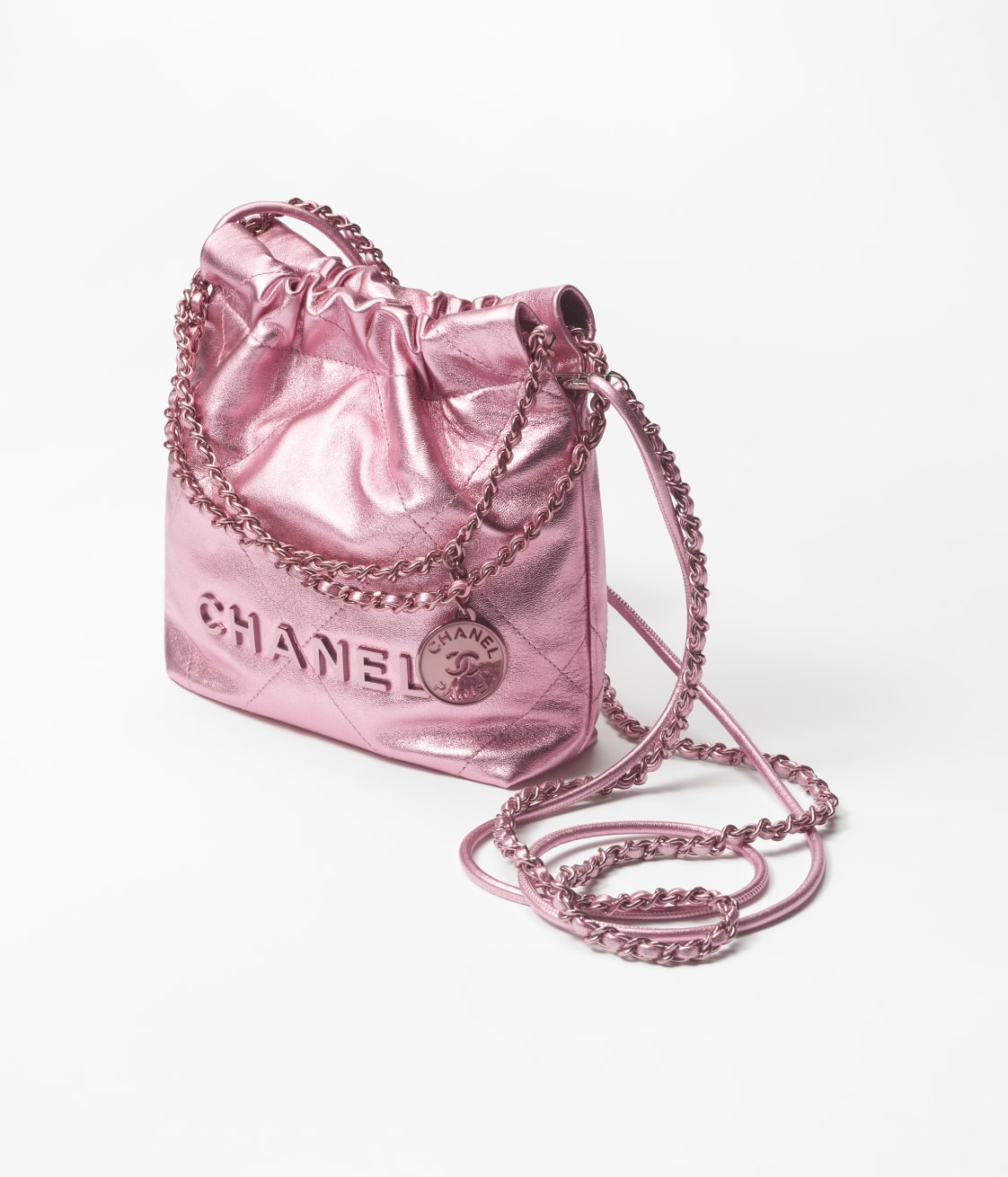 Replicate CHANEL 22 MINI HANDBAG(1:1 replica)