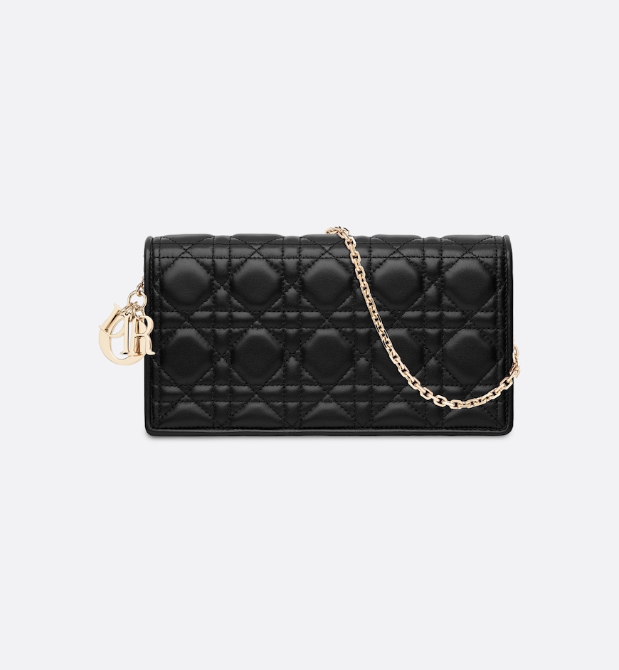 Replicate Dior Lady Dior Pouch(1:1 replica)