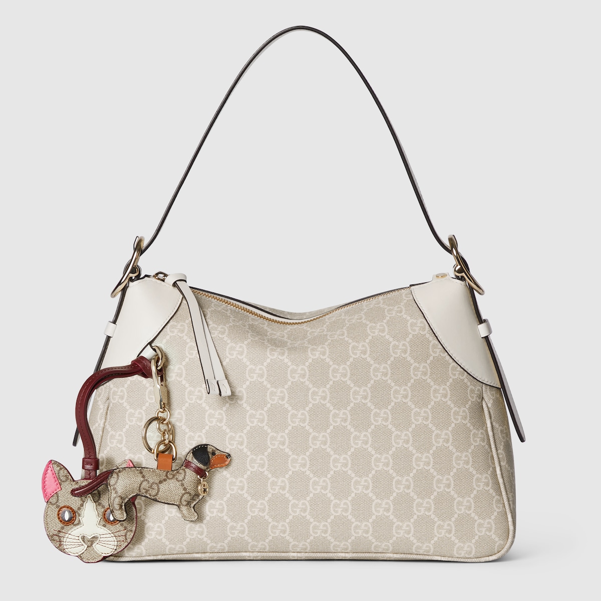 Replicate GG Emblem Medium Shoulder Bag(1:1 replica)