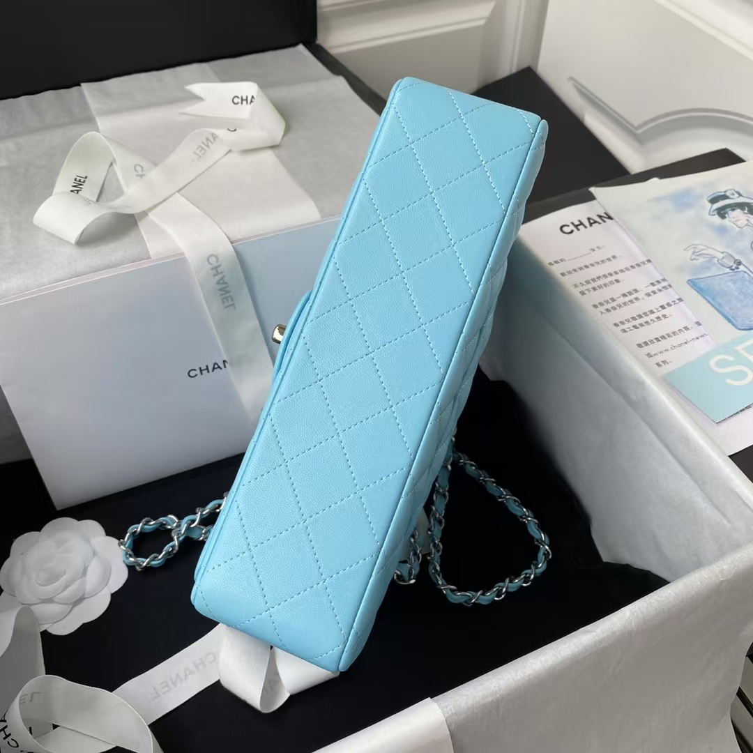 Replicate Chanel Classic 11.12 Handbag Silver Hardware(1:1 replica)