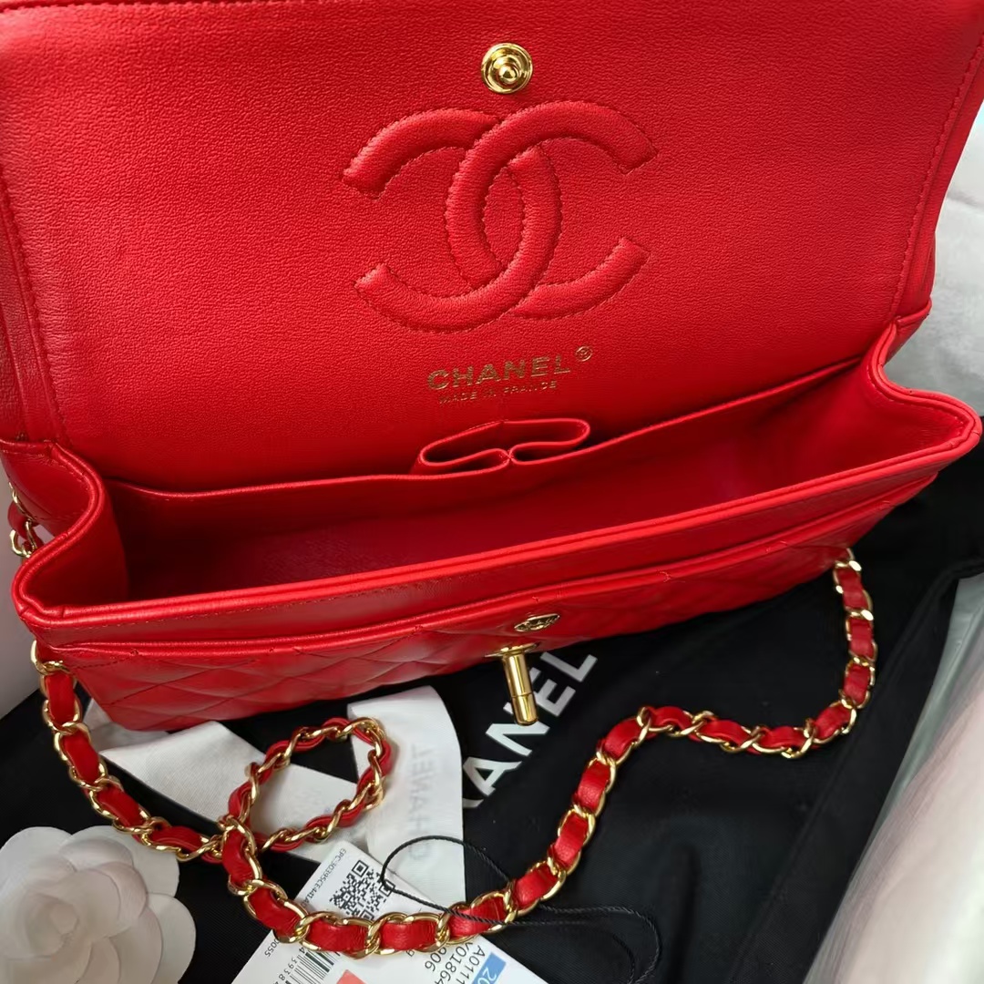 Replicate Chanel Small Classic Handbag Gold Hardware(1:1 replica)