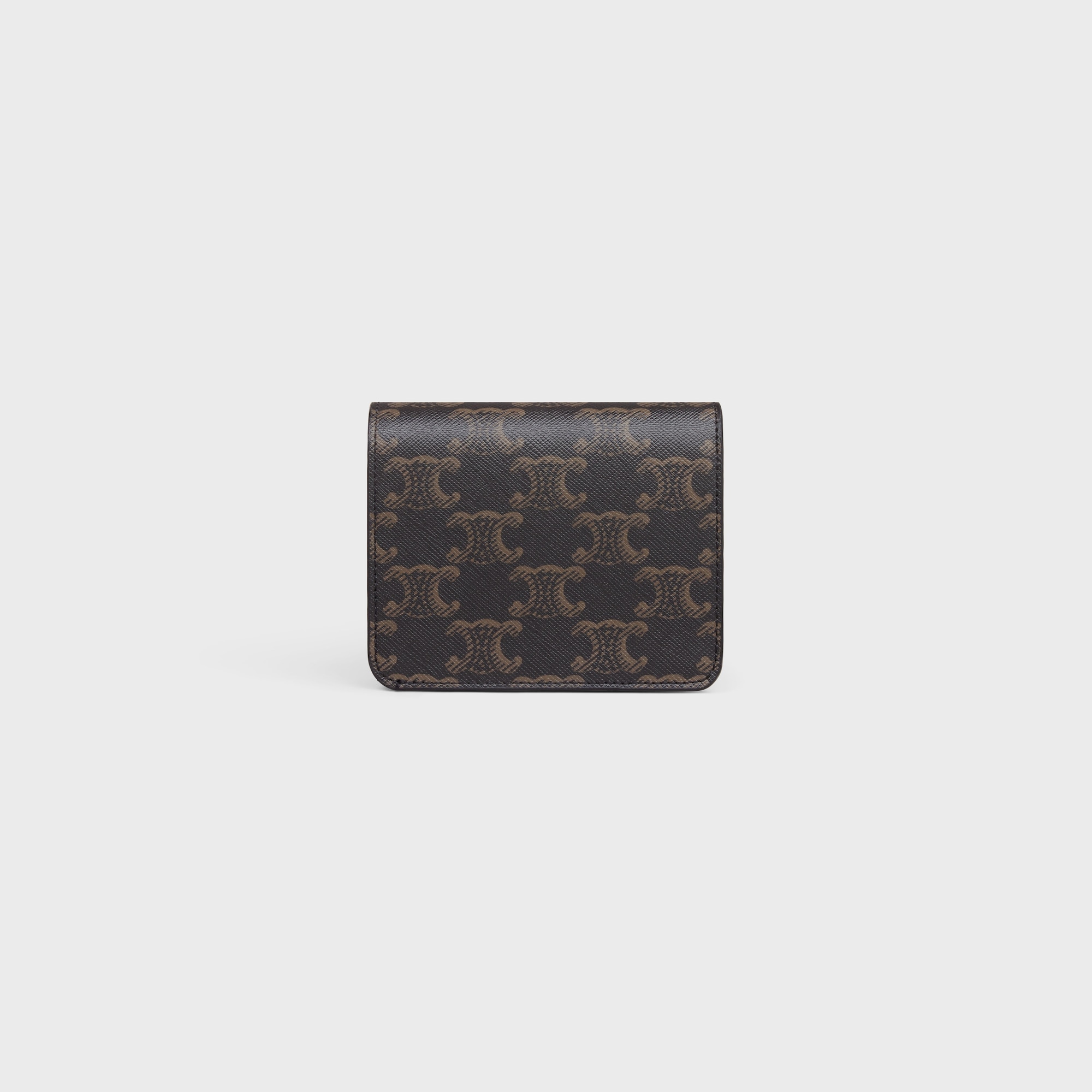 Replicate TRIOMPHE COMPACT WALLET IN TRIOMPHE CANVAS TAN(1:1 replica)