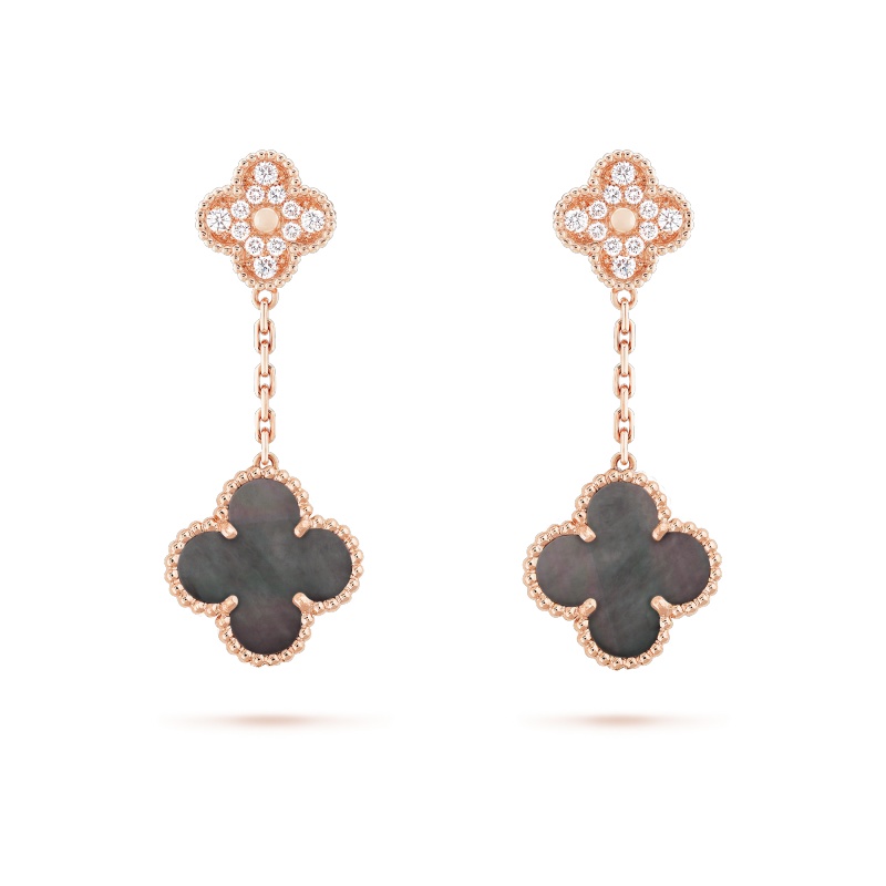 Replicate Magic Alhambra earrings, 2 motifs(1:1 replica)