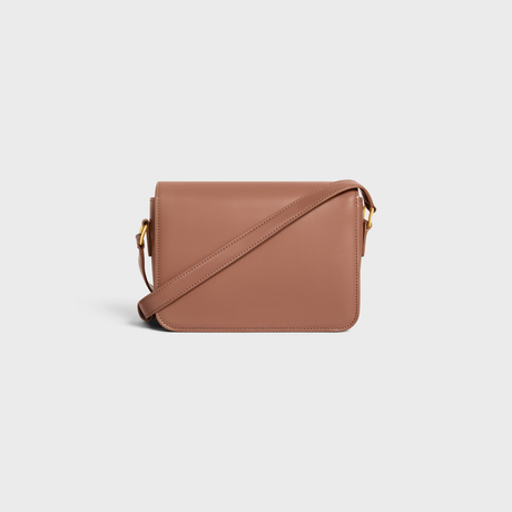 Replicate TEEN TRIOMPHE BAG IN SHINY CALFSKIN BRONZE(1:1 replica)