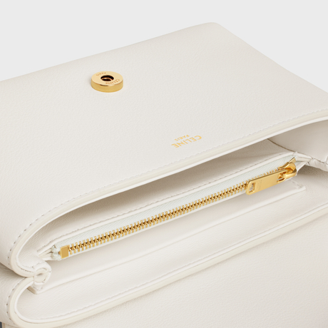 Replicate TEEN CELINE VICTOIRE BAG IN SUPPLE CALFSKIN WHITE(1:1 replica)