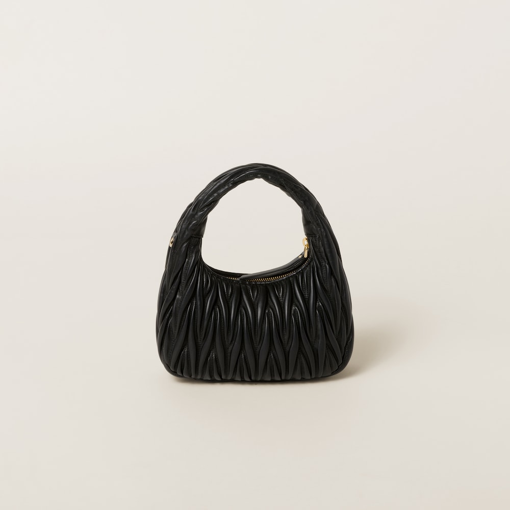 Replicate Wander matelassé nappa leather hobo bag(1:1 replica)