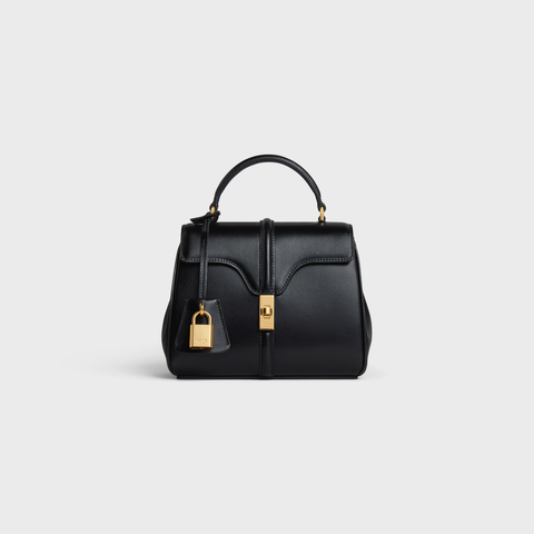 Replicate MINI 16 IN SATINATED CALFSKIN BLACK(1:1 replica)