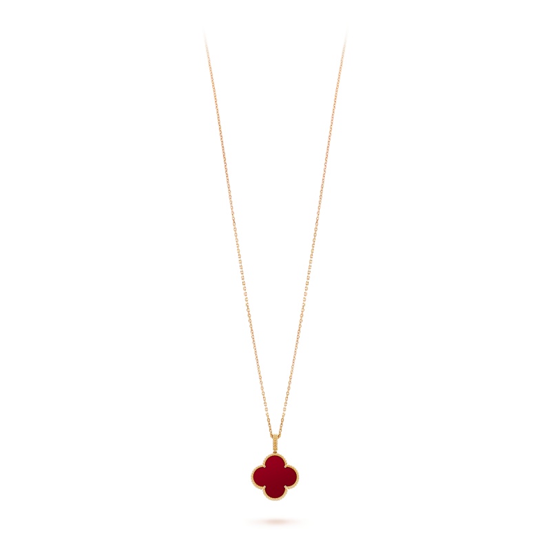 Replicate Magic Alhambra long necklace, 1 motif(1:1 replica)