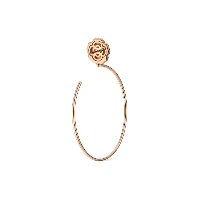 Replicate Extrait de Camélia hoop earrings(1:1 replica)