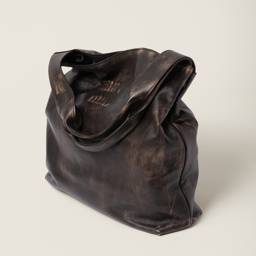 Replicate Nappa hobo bag with logo(1:1 replica)