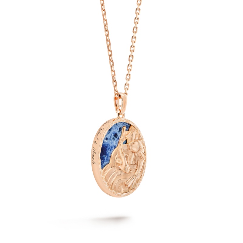 Replicate Zodiaque long necklace Piscium (Pisces)(1:1 replica)