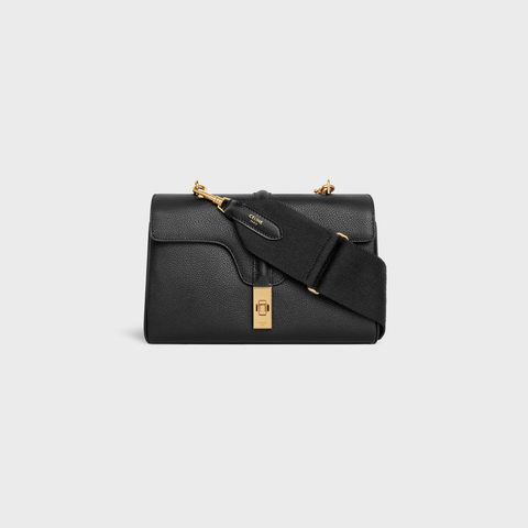Replicate TEEN SOFT 16 IN SUPPLE GRAINED CALFSKIN BLACK(1:1 replica)