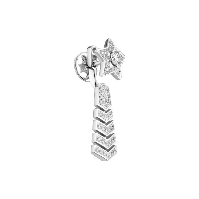 Replicate Comète Chevron single earring(1:1 replica)