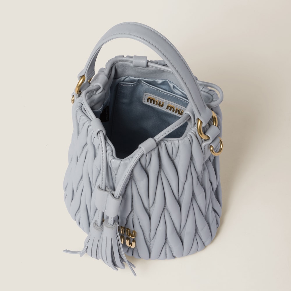 Replicate Matelassé nappa leather bucket bag(1:1 replica)