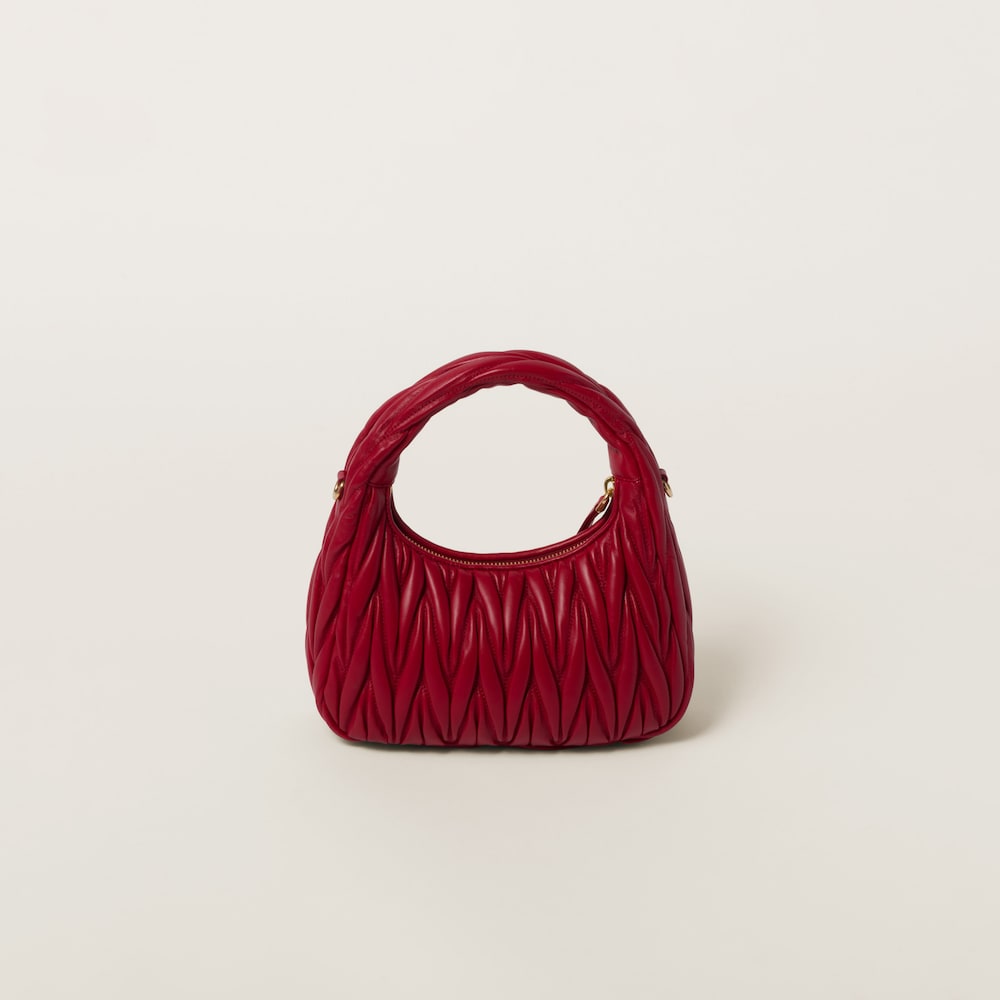 Replicate Wander matelassé nappa leather hobo bag(1:1 replica)