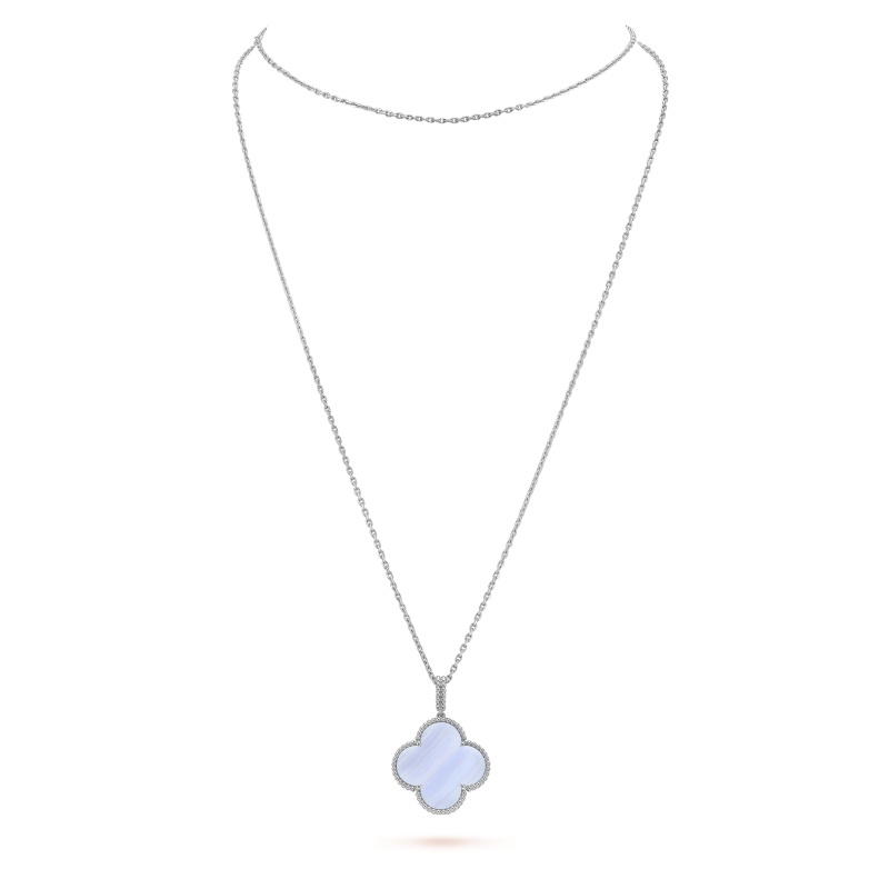 Replicate Magic Alhambra long necklace, 1 motif(1:1 replica)