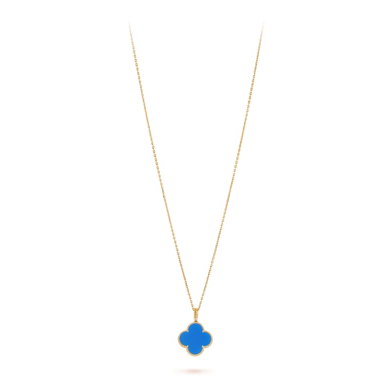 Replicate Magic Alhambra long necklace, 1 motif(1:1 replica)