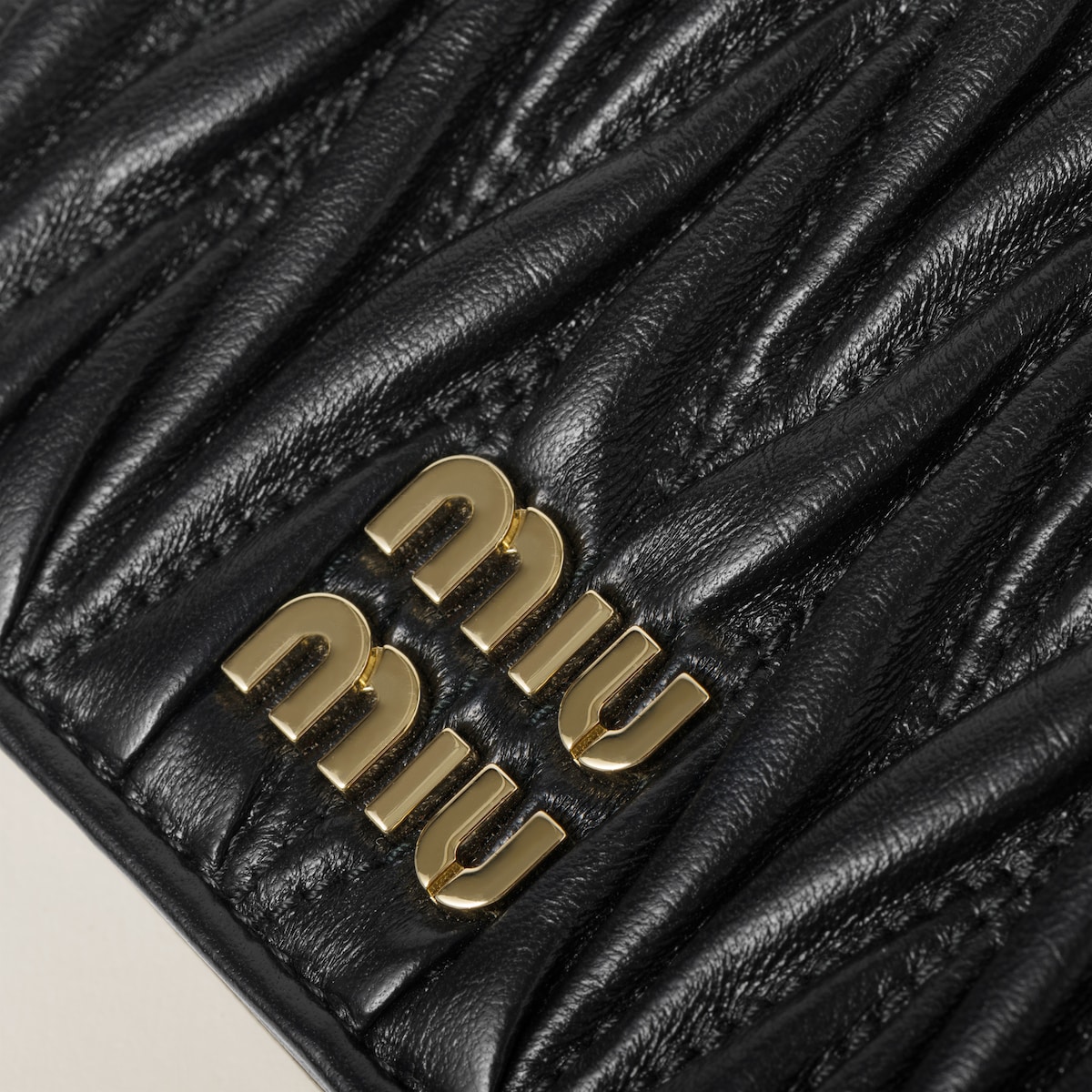 Replicate Small matelassé nappa leather wallet(1:1 replica)