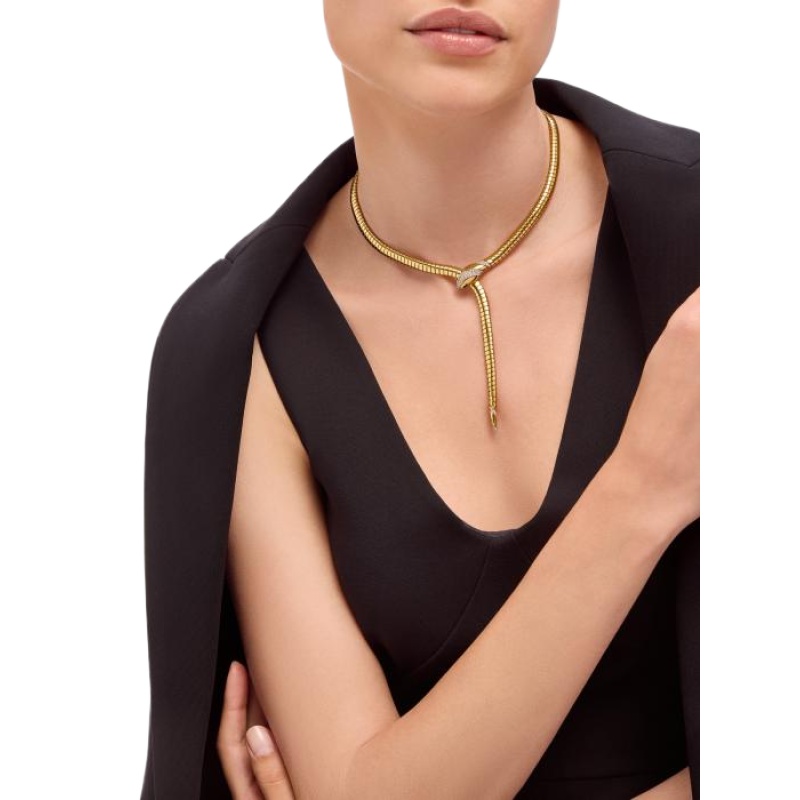 Replicate Serpenti Tubogas Necklace(1:1 replica)