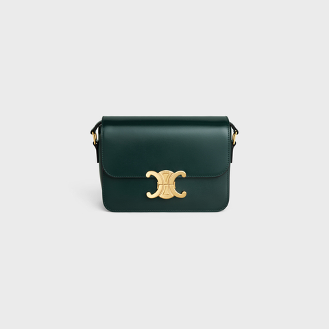 Replicate TEEN TRIOMPHE BAG IN SHINY CALFSKIN AMAZONE(1:1 replica)