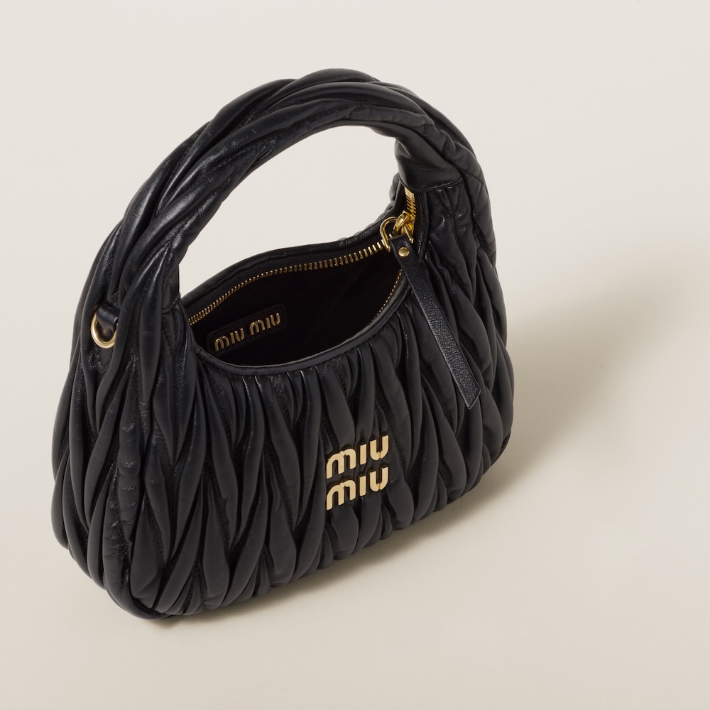 Replicate Wander matelassé nappa leather hobo bag(1:1 replica)
