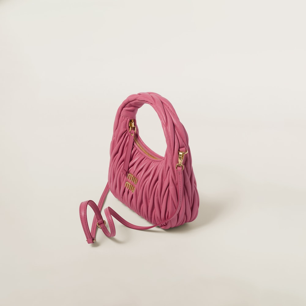Replicate Wander matelassé nappa leather hobo bag(1:1 replica)