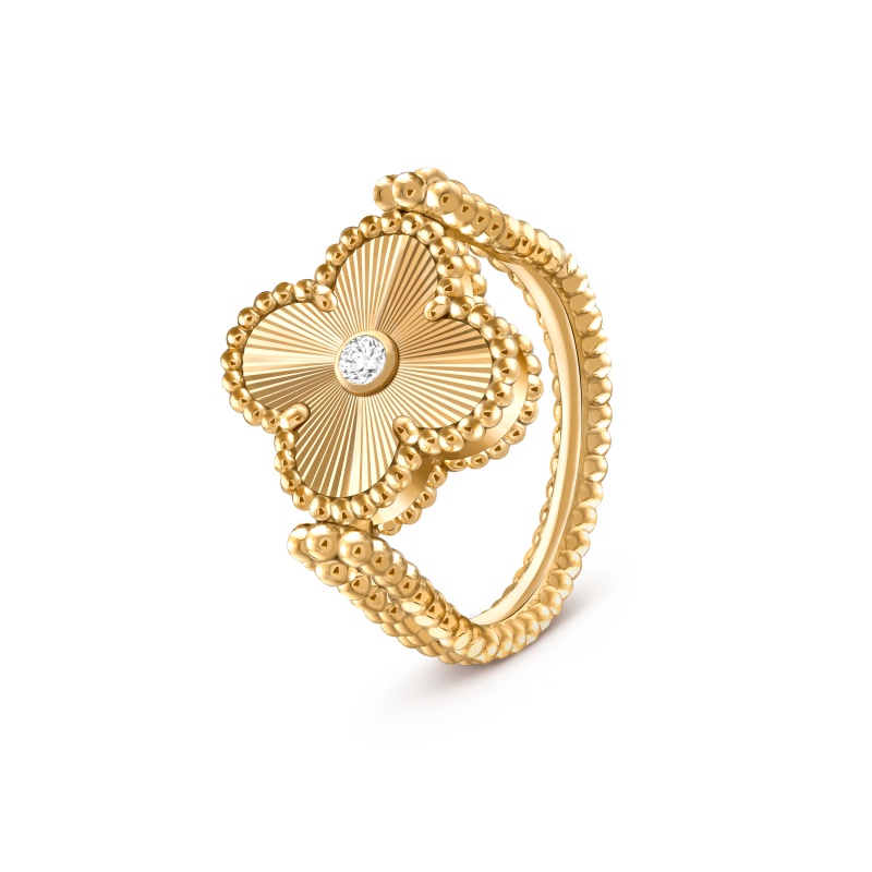 Replicate Vintage Alhambra reversible ring(1:1 replica)