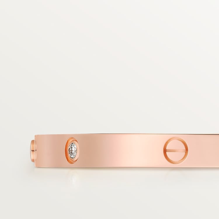 Replicate LOVE bracelet, small model, 6 diamonds(1:1 replica)
