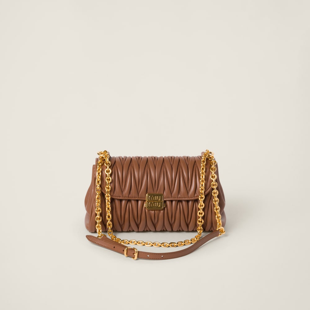 Replicate Matelassé nappa leather shoulder bag(1:1 replica)