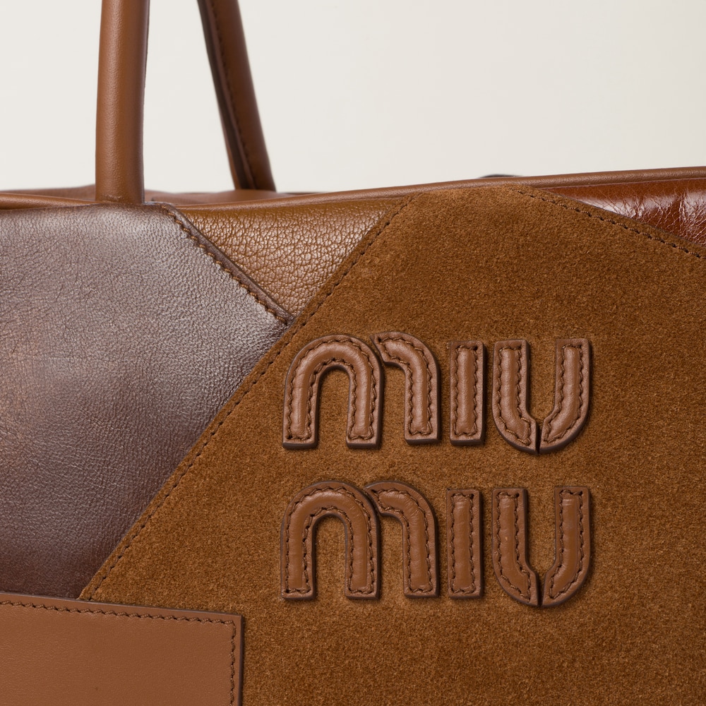 Replicate Leather patchwork Beau bag(1:1 replica)