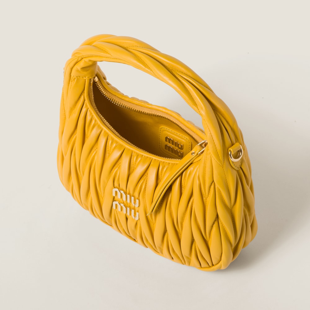 Replicate Wander matelassé nappa leather hobo bag(1:1 replica)