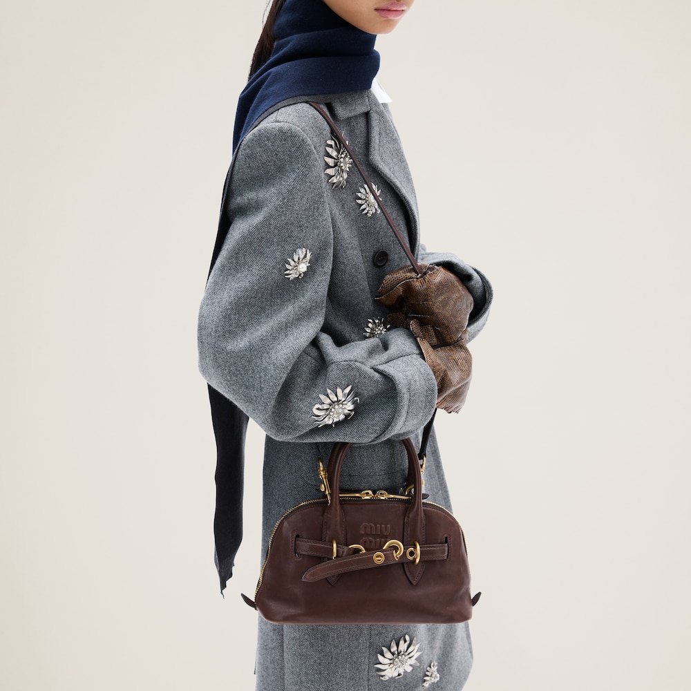 Replicate Aventure nappa leather top-handle bag(1:1 replica)