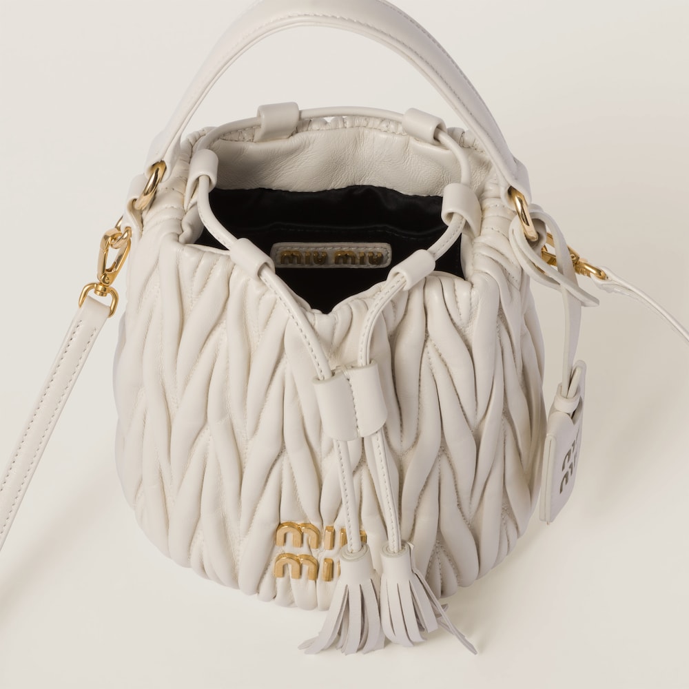 Replicate Matelassé nappa leather bucket bag(1:1 replica)
