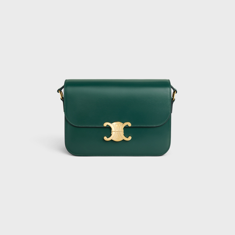 Replicate CLASSIQUE TRIOMPHE BAG IN SHINY CALFSKIN AMAZONE(1:1 replica)
