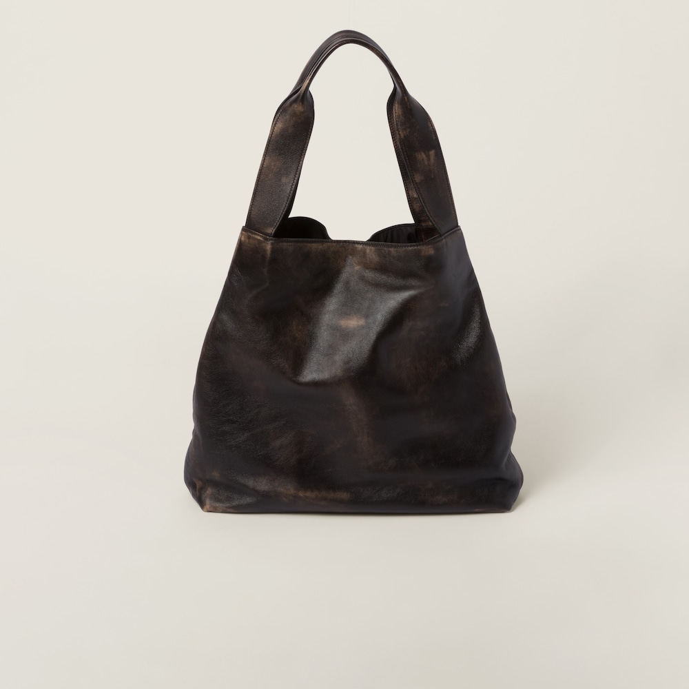 Replicate Nappa hobo bag with logo(1:1 replica)