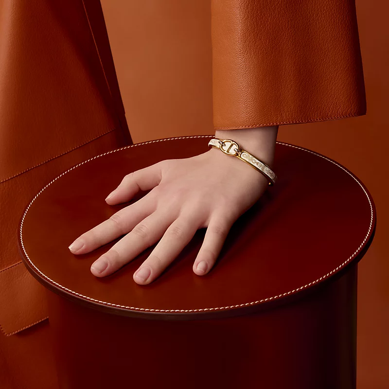 Replicate Mini Clic Chaine d Ancre Hermès Sellier Bracelet(1:1 replica)