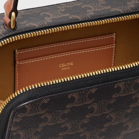 Replicate VANITY BOX IN TRIOMPHE CANVAS AND CALFSKIN TAN(1:1 replica)