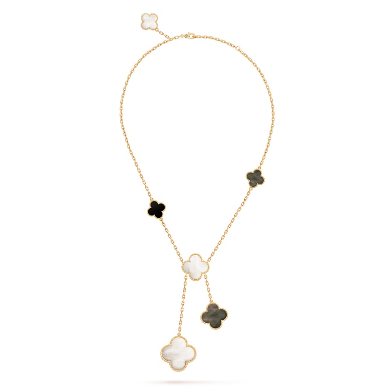 Replicate Magic Alhambra necklace, 6 motifs(1:1 replica)